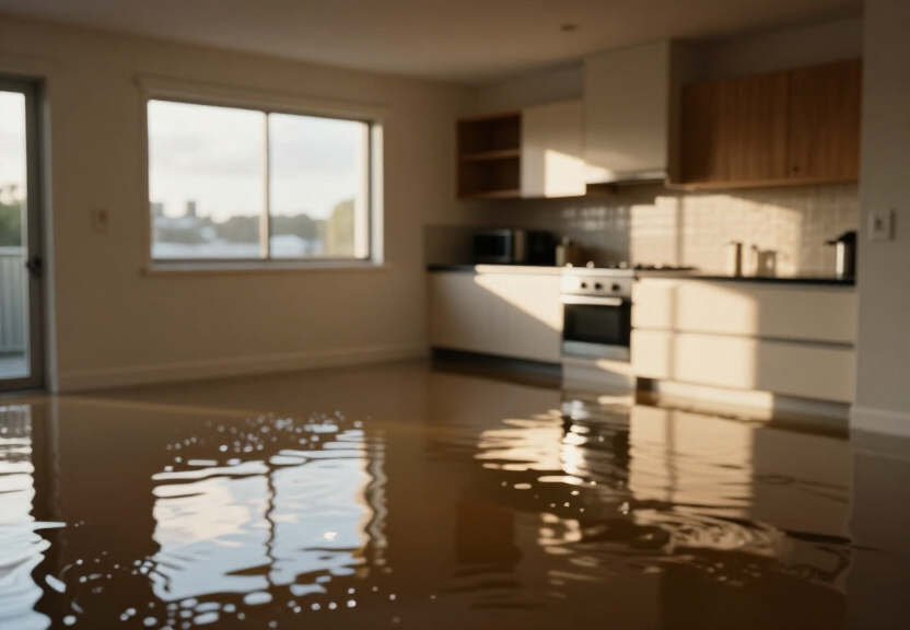 Mould-infested basement in Telopea before treatment